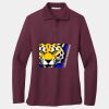 Ladies Silk Touch Long Sleeve Polo Thumbnail